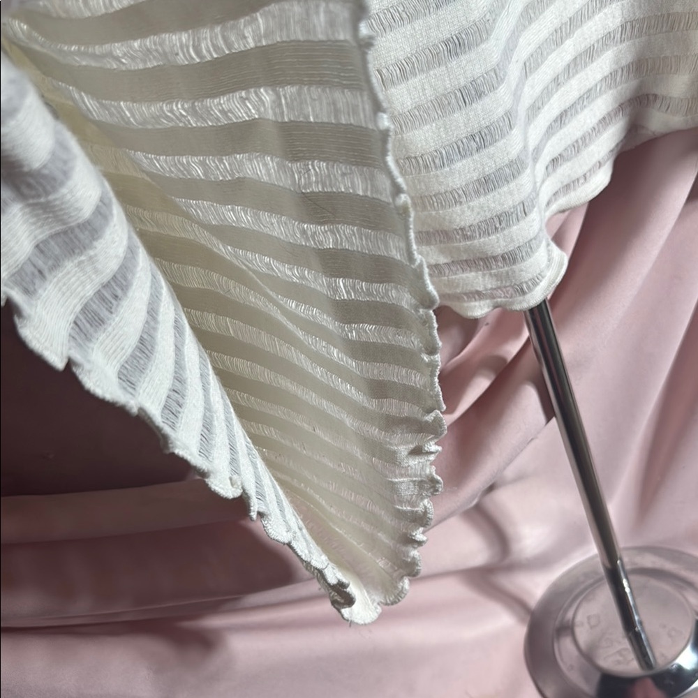 White Striped Top - Picture 2 of 4